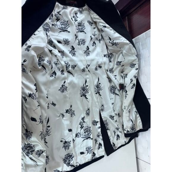 "VIA SPIGA" Women's Cashmere Wool Blend Trench Coat Quiet Luxury Old Money SZ 10 - Picture 9 of 16